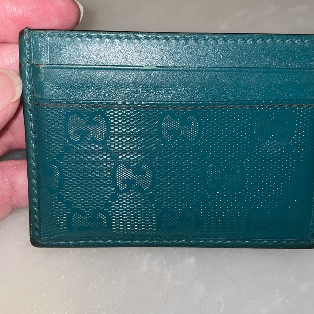 Authentic Gucci GG card holder - Picture 2 of 10